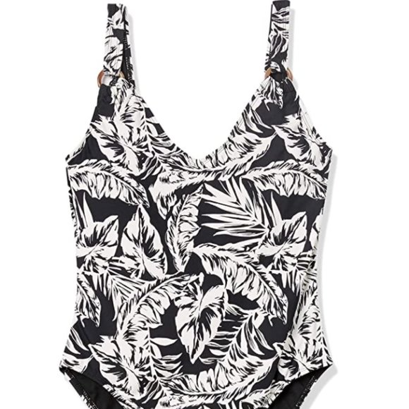 Women's V Neck One Piece - Picture 1 of 4